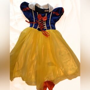 Charming Princess Costume for Kids - Blue and Yellow